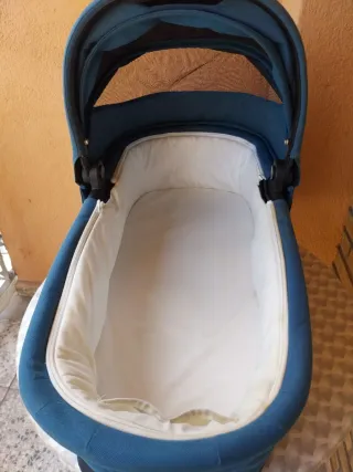 Capazo Cybex Balios S Lux azul turquesa