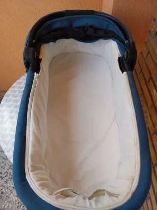 Capazo Cybex Balios S Lux azul turquesa