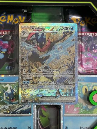 Caja Pokémon Greninja EX Fábula Sombría