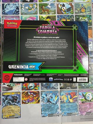 Caja Pokémon Greninja EX Fábula Sombría