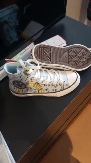 Zapatillas Converse Niña Estampado Arcoíris