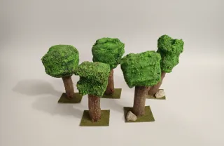 Set 5 Alberi Warhammer