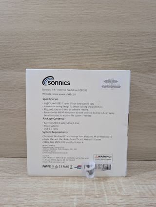 Disco Duro Externo Sonnics 4TB USB 3.0