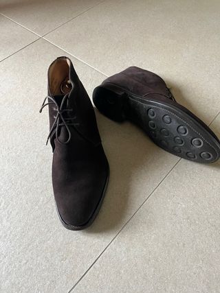 Alfred Sargent Guilford Suede 10F dark brown