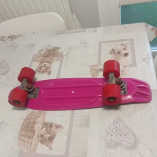 Monopatín tipo Penny Rusher Rosa