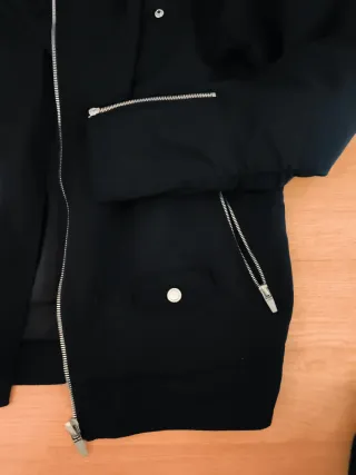 Cazadora Zara Negra Hombre