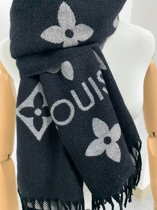 Bufanda Louis Vuitton Negra