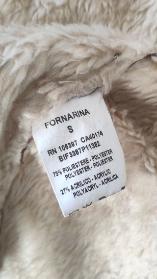 Cazadora de piel sintética de Fornarina, talla S
