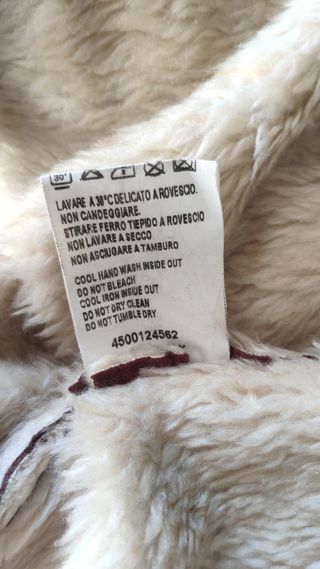 Cazadora de piel sintética de Fornarina, talla S