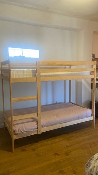 Litera de madera - 90cm x 200cm