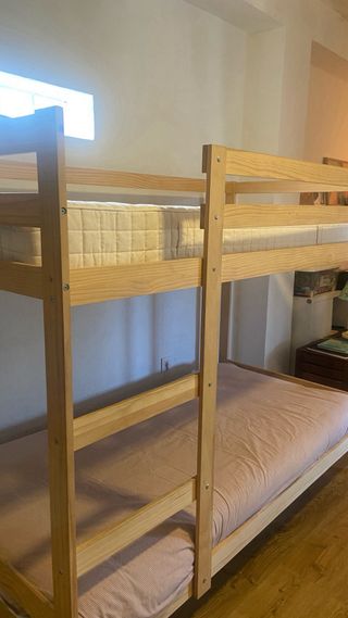 Litera de madera - 90cm x 200cm