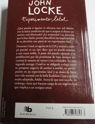 Experimento letal (Donovan Creed 2) (Spanish Ed...