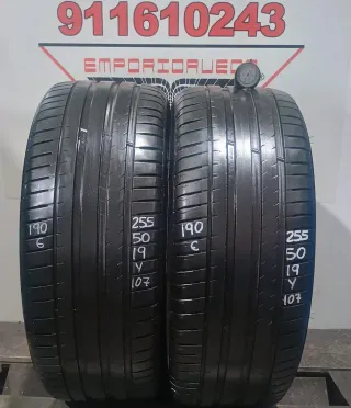 255 50 19 Y MICHELIN RUEDA AL 90% VIDA UTIL