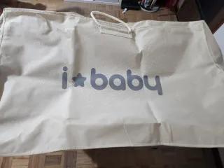 Cuna colecho bebé gris