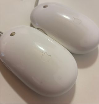 2 Ratones Apple Blancos
