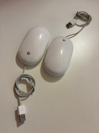 2 Ratones Apple Blancos