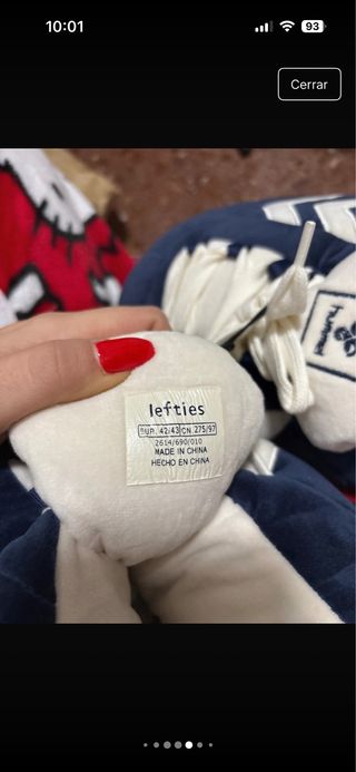 Zapatillas Hummel Azul y Blanco