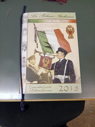 Calendario Storico Polizia Italiana 2018