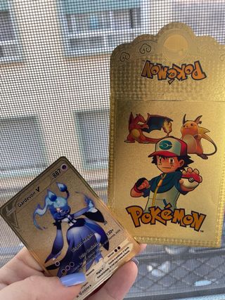 Carta Pokémon Gardevoir V Dorada Metálica