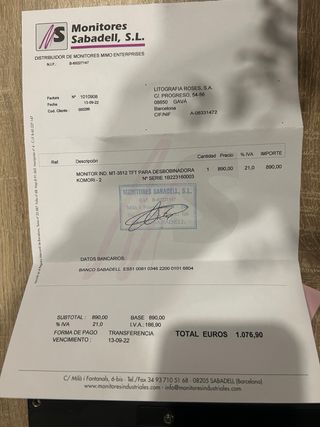 Pantalla Megtec Desbobinador DU