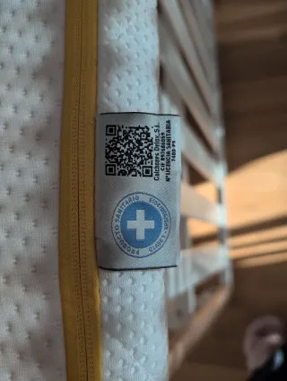 Materasso culla 120x60 Ternum di Babykeeper