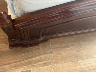 Cama Roble Macizo 135x190