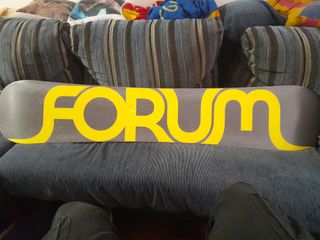 Tabla Snowboard Forum 156, con Fijaciones Recon