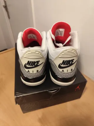 Jordan 3 Blancas Grises