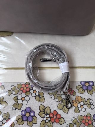 Borsa Thun Beige con Farfalla e Fiori