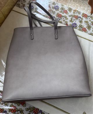 Borsa Thun Beige con Farfalla e Fiori