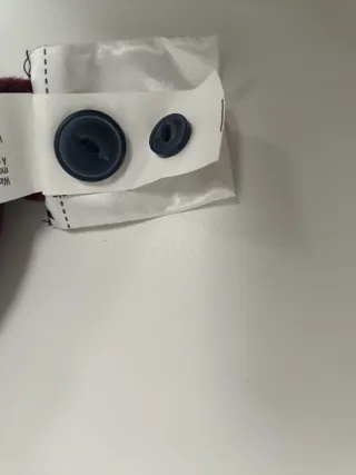 Camisa de cuadros burdeos y azul XXXL