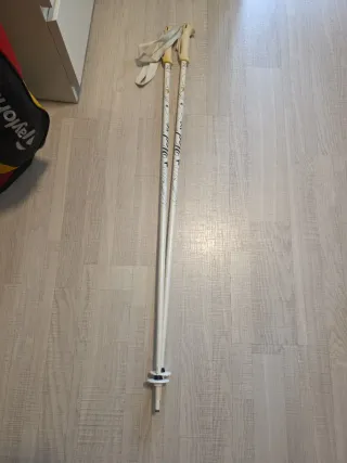 Esquís Volkl P60 SC Racing 135cm con funda y palos