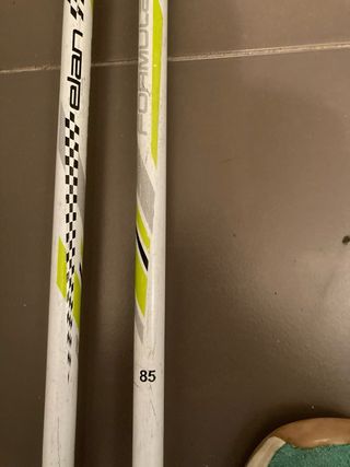 Esquís infantiles 120 cm con bastones