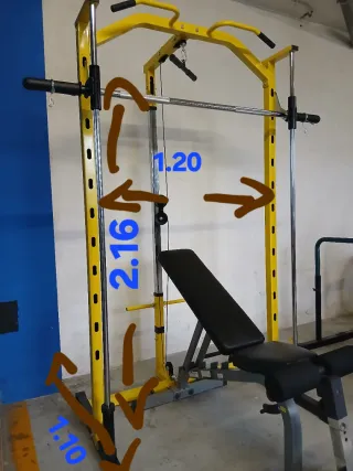 Máquina Rack Multiestación Smith