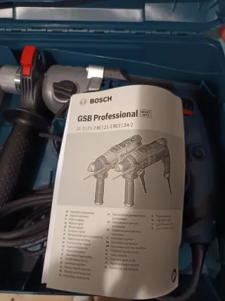 Taladro Bosch Profesional con maletín