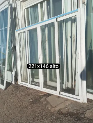 Cierre aluminio 221x146