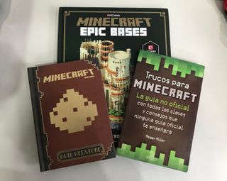 Lote 3 Libri Minecraft: Basi, Redstone e Trucchi