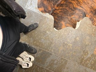 Scarpe Nike AirMax nere usate