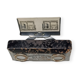 Visor estereoscópico galletas chocolate Solsona