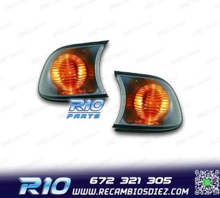 INTERMITENTES FRONTALES BMW E46 COMPACT 01-05 NEGRO AMBAR
