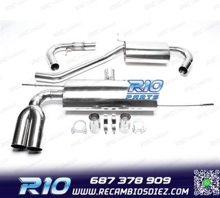 SILENCIOSO ESCAPE VOLKSWAGEN VW GOLF PLUS 05-13 DOBLE