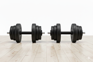 mancuernas pesas barras