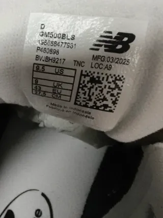 Zapatillas New Balance 500 Gris Talla 43