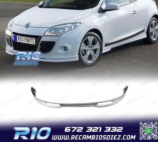 SPOILER FRONTAL PARA RENAULT MEGANE MK3 08-12