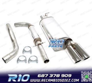 SILENCIOSO ESCAPE VOLKSWAGEN VW GOLF MK4 97-03 DOBLE