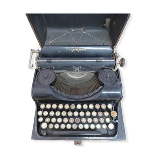 Olympia máquina de escribir antigua Typewriter Schreibmaschine 1935.