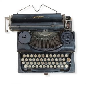 Olympia máquina de escribir antigua Typewriter Schreibmaschine 1935.