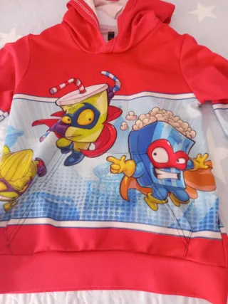 Sudadera Super Zings Talla 120 cm
