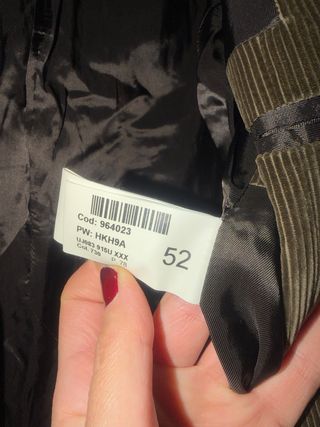 Giacca uomo DonDup marrone velluto