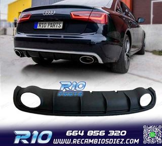 DIFUSOR AUDI A6 4G LIMO 7 AVANT 11-14 LOOK RS6